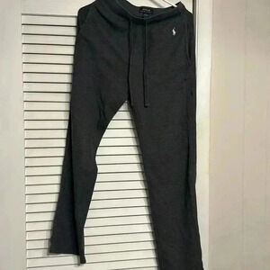 POLO RALPH LAUREN men bottoms pajamas pjs pants gray sleepwear small